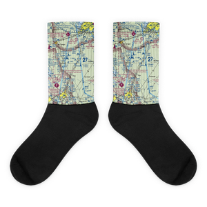 Liberty Hill International Airport (TS29) VFR Sectional Socks