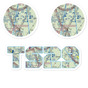 Liberty Hill International Airport (TS29) VFR Sectional Sticker Pack