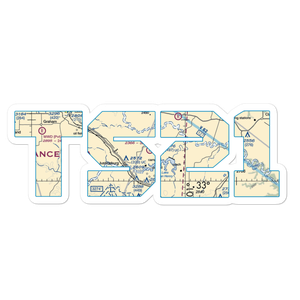 Roy Ranch Airport (TS21) VFR Sectional Sticker