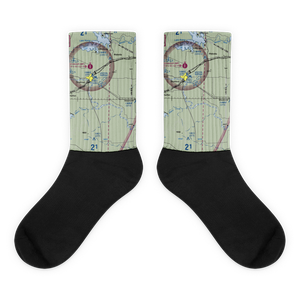 C Lazy T Ranch Airport (TS20) VFR Sectional Socks