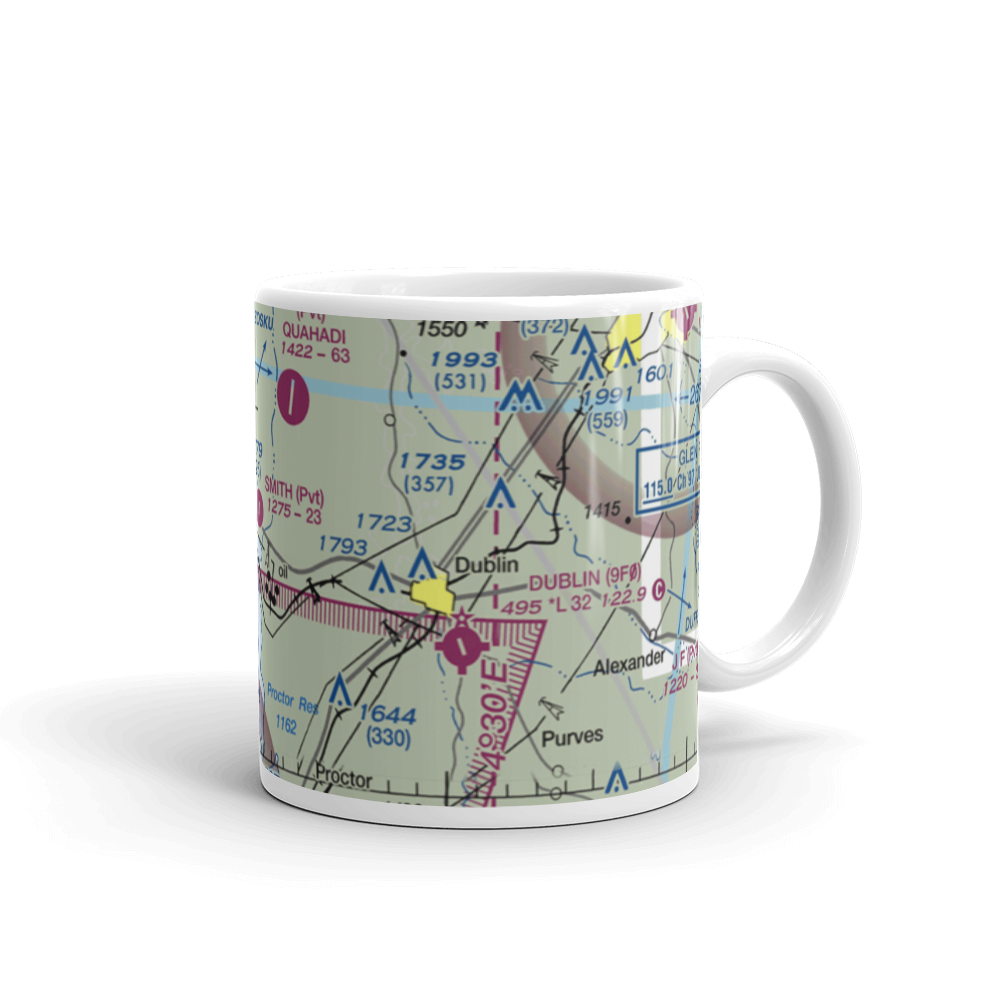 Smith Flying Service Airport (TS14) VFR Sectional  Mug 