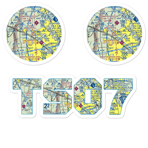 Dry Creek Airport (TS07) VFR Sectional Sticker Pack
