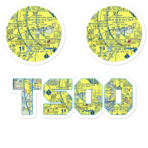 Fuller Airport (TS00) VFR Sectional Sticker Pack
