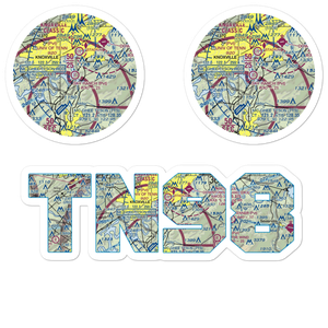 Sky Ranch Airport (TN98) VFR Sectional Sticker Pack