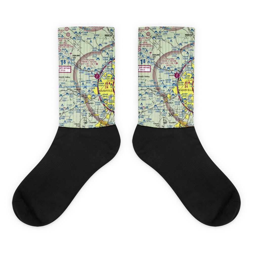 Oakley Airport (TN79) VFR Sectional Socks 