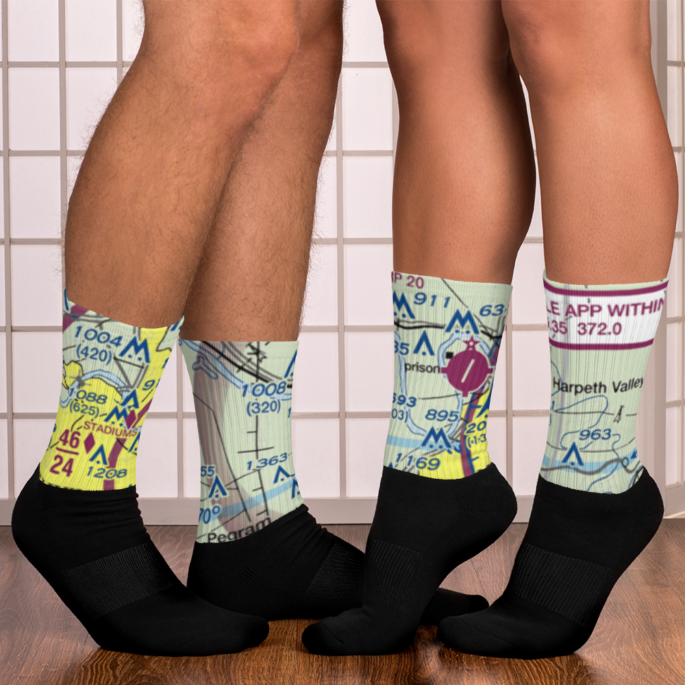 Oakley Airport (TN79) VFR Sectional Socks 