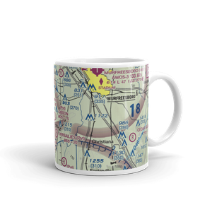 Gibson STOLport (TN68) VFR Sectional  Mug