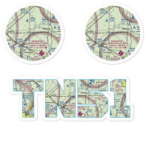 Aydelotte STOLport (TN51) VFR Sectional Sticker Pack