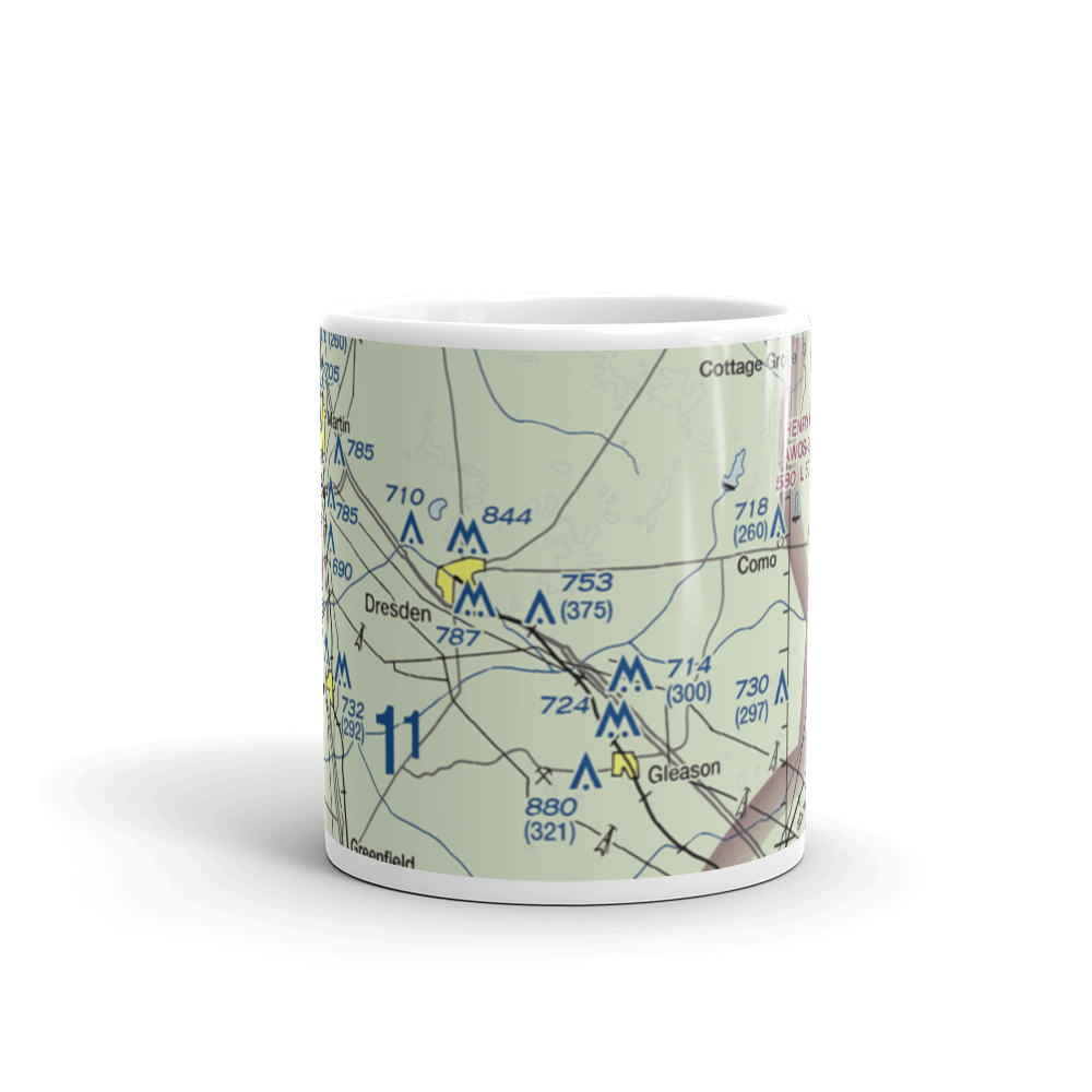 Turner Field (TN48) VFR Sectional  Mug 