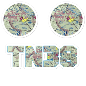 Rutledge Field (TN38) VFR Sectional Sticker Pack