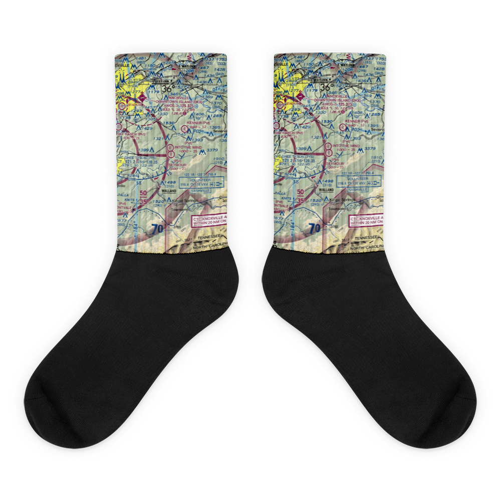 Seymour Air Park, Inc. Airport (TN20) VFR Sectional Socks 