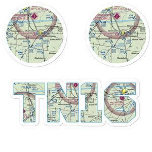 Huntingdon Airport (TN16) VFR Sectional Sticker Pack