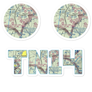 T-Top Airfield (TN14) VFR Sectional Sticker Pack