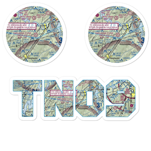 Fergusons Flying Circus Airport (TN09) VFR Sectional Sticker Pack