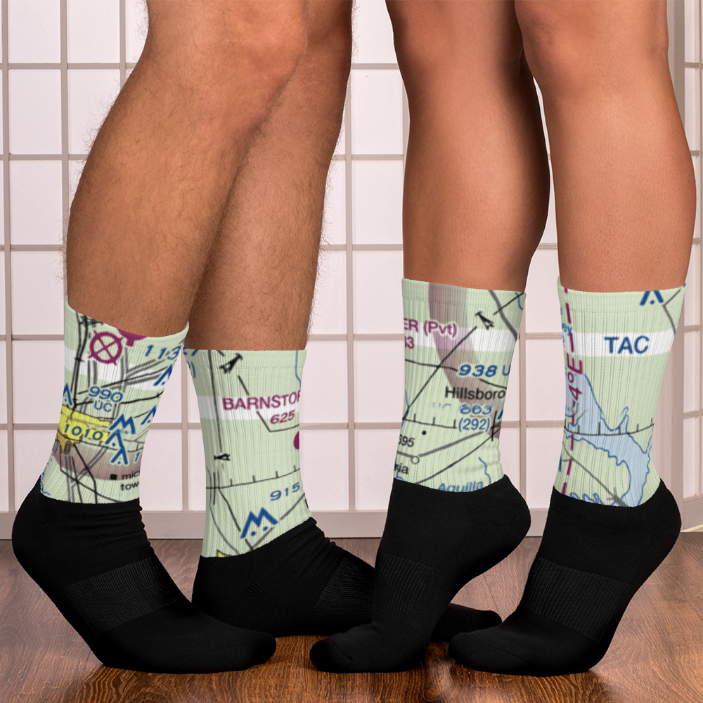 Barnstormer Airport (TE99) VFR Sectional Socks 