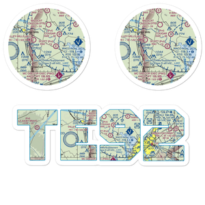 Wales Air Field (TE92) VFR Sectional Sticker Pack