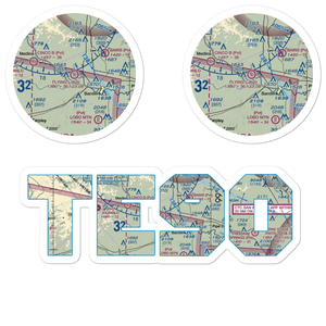 Flying L Airport (TE90) VFR Sectional Sticker Pack