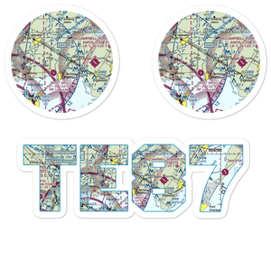 Magee Airport (TE87) VFR Sectional Sticker Pack