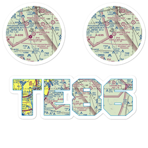 Heritage Airfield (TE86) VFR Sectional Sticker Pack