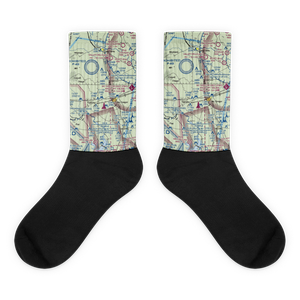 Mockingbird Hill Airport (TE84) VFR Sectional Socks