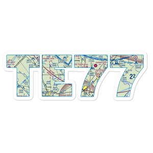 Clover Lake Farms Airport (TE77) VFR Sectional Sticker