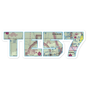 Haass Field (TE57) VFR Sectional Sticker