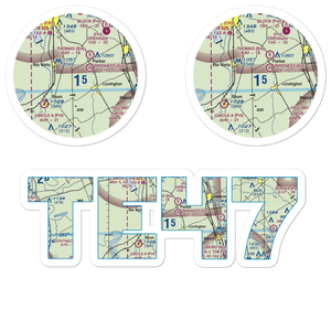 Cross Wind Acres Airport (TE47) VFR Sectional Sticker Pack