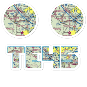 Buffalo Chips Airpark (TE45) VFR Sectional Sticker Pack