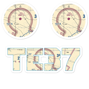 Canyon Ranch Airport (TE37) VFR Sectional Sticker Pack