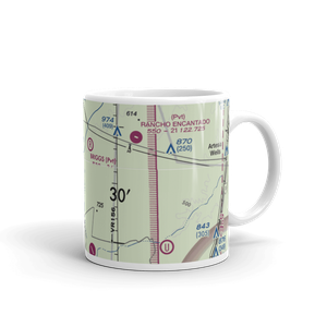 Harrison Piloncillo Ranch Airport (TE27) VFR Sectional  Mug