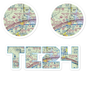 Horseshoe Lake Airport (TE24) VFR Sectional Sticker Pack