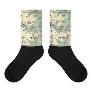 M & M Land Company Airport (TE15) VFR Sectional Socks