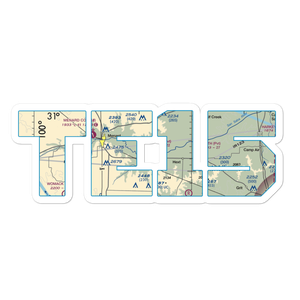 M & M Land Company Airport (TE15) VFR Sectional Sticker