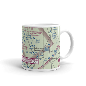 Cleveland Airport (TE12) VFR Sectional  Mug
