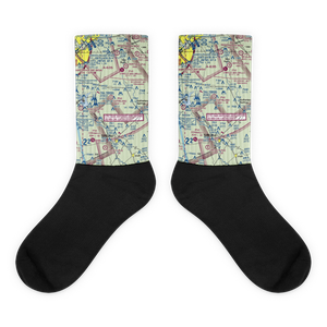 Cleveland Airport (TE12) VFR Sectional Socks