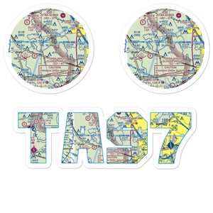 White Wing Ranch Airport (TA97) VFR Sectional Sticker Pack