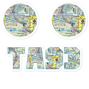 Lm Ranch Airport (TA93) VFR Sectional Sticker Pack