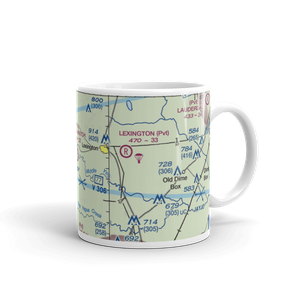 Cotton Patch Airport (TA75) VFR Sectional  Mug
