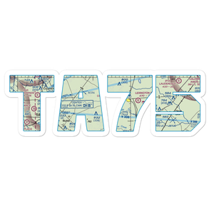 Cotton Patch Airport (TA75) VFR Sectional Sticker