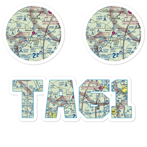Kay Ranch Airport (TA61) VFR Sectional Sticker Pack