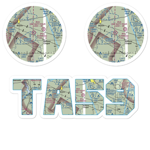 Flamingo Airfield (TA59) VFR Sectional Sticker Pack