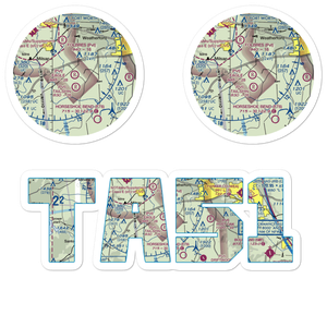 Eagle Airport (TA51) VFR Sectional Sticker Pack