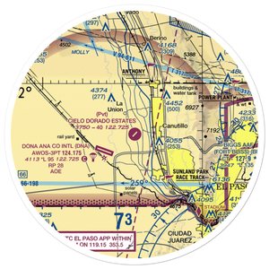 Cielo Dorado Estates Airport (NM05) VFR Sectional Sticker (30 mile)