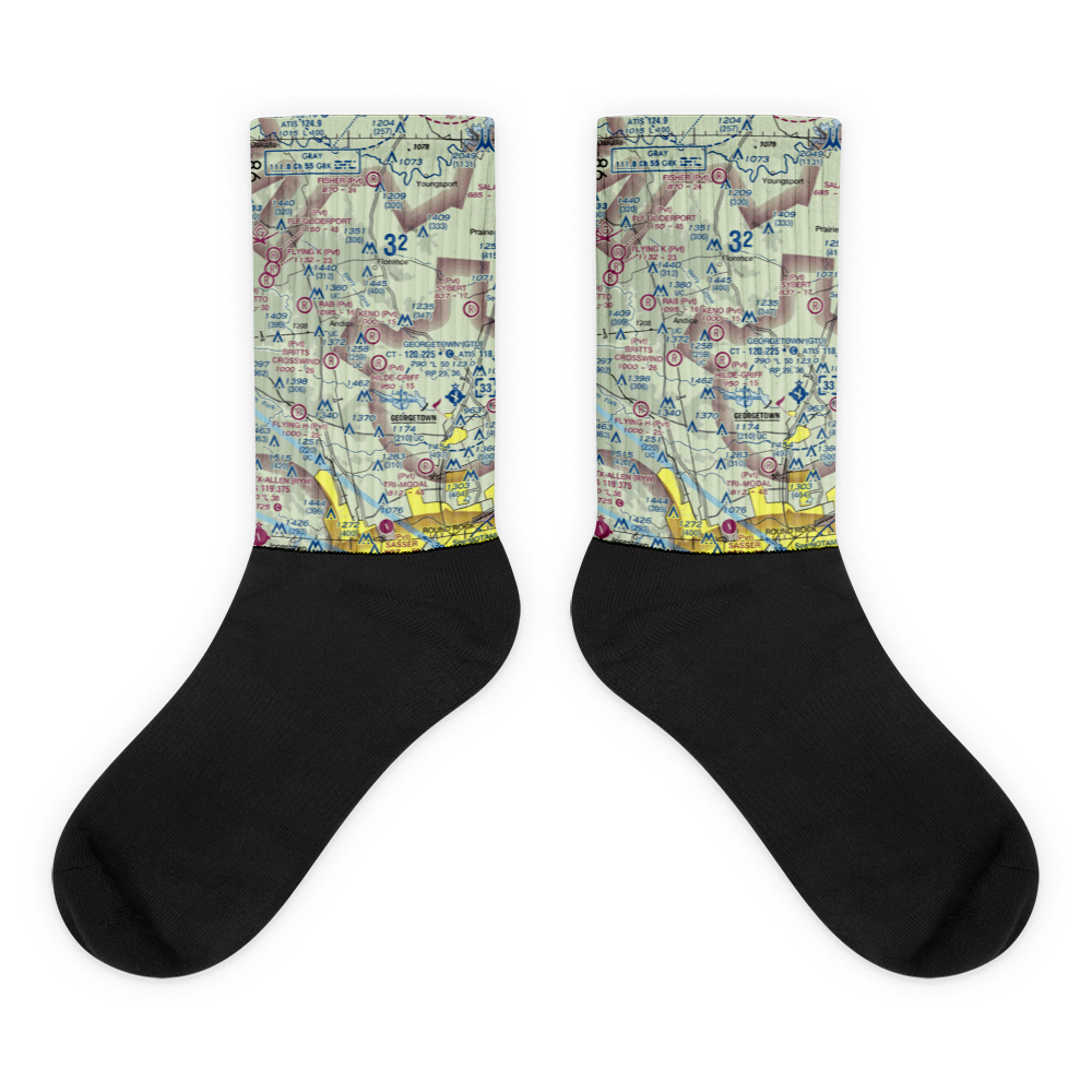 Keno Field (TA49) VFR Sectional Socks 