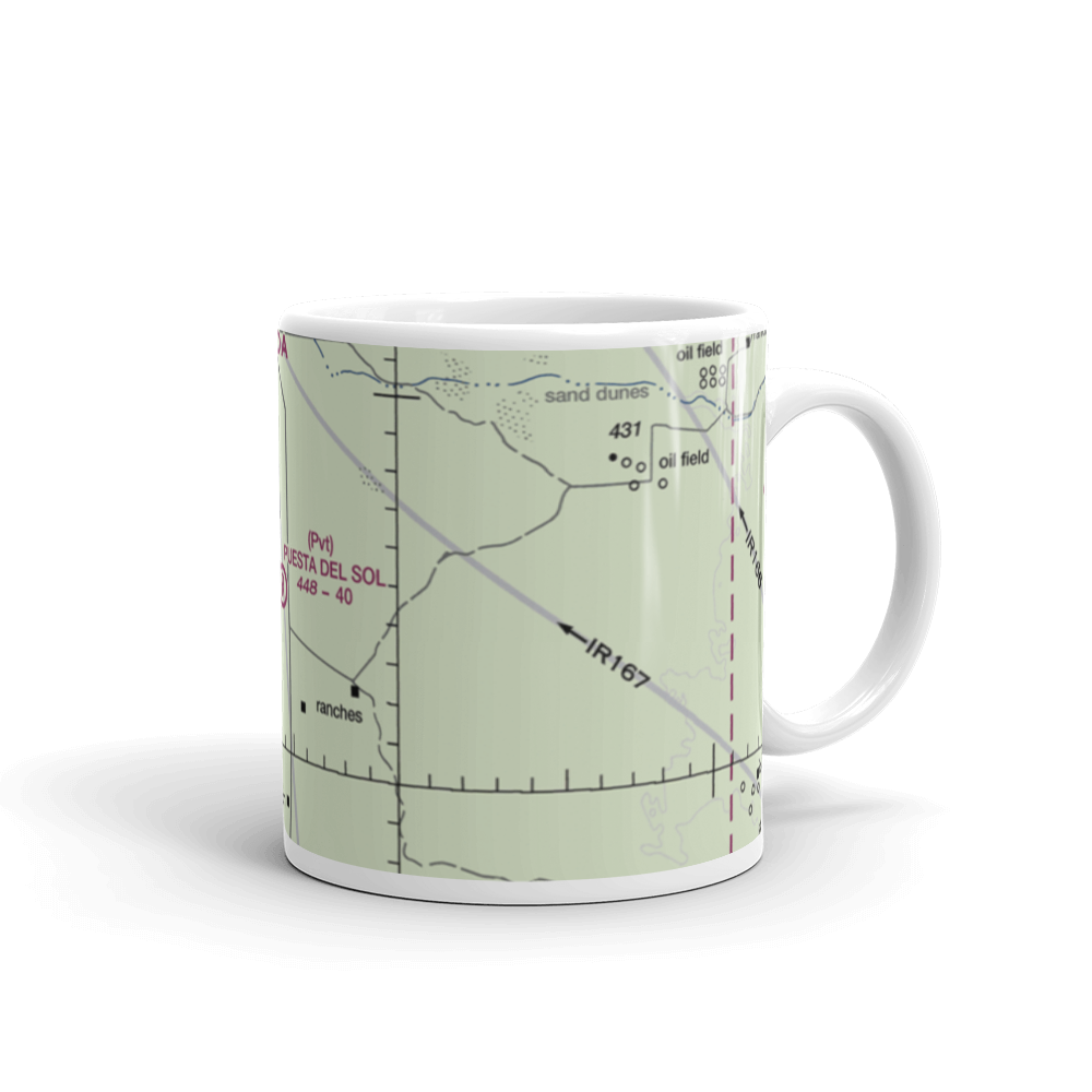 Puesta del Sol Airport (TA44) VFR Sectional  Mug 