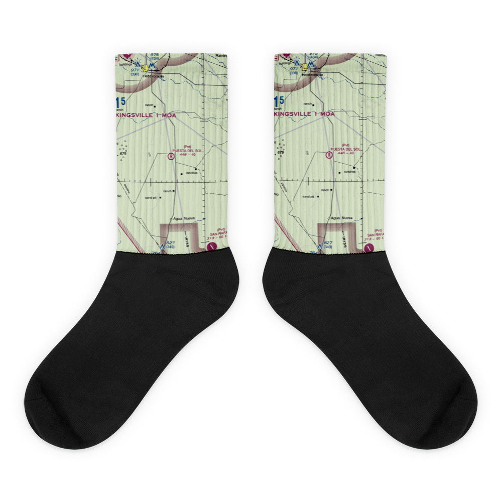 Puesta del Sol Airport (TA44) VFR Sectional Socks 