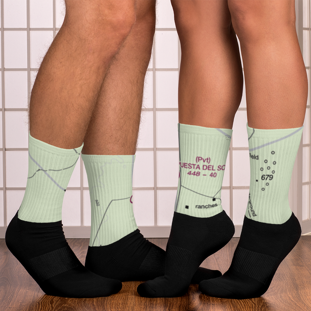 Puesta del Sol Airport (TA44) VFR Sectional Socks 