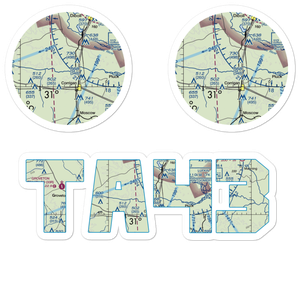 Anderosa Airpark (TA43) VFR Sectional Sticker Pack