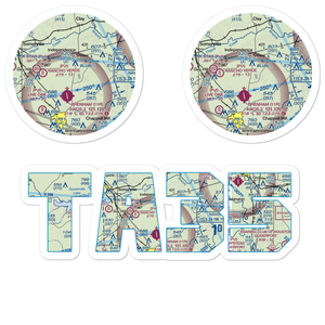 Faust Farm Airport (TA35) VFR Sectional Sticker Pack