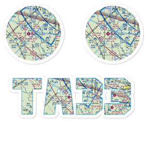 Meyer Field (TA33) VFR Sectional Sticker Pack